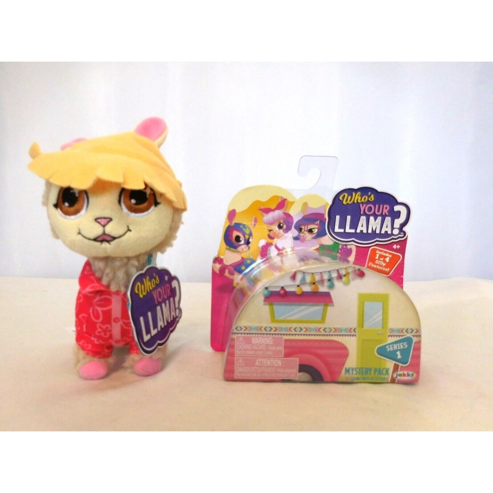 Who's Your‎ Llama Surprise Figure Series #1 NEW+ Who's Your Llama Cute Llama 6"